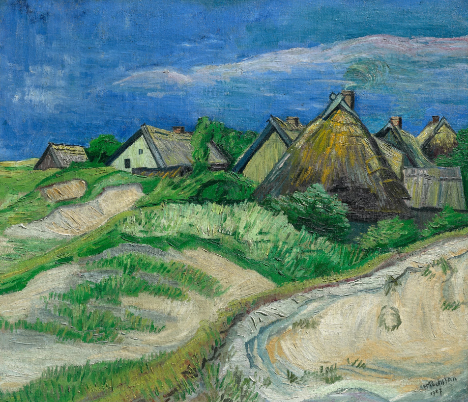 Paysage (maisons dans les dunes), 1927