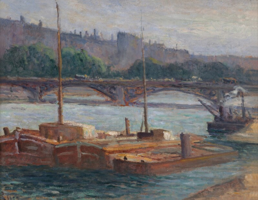 Les Péniches sur la Seine