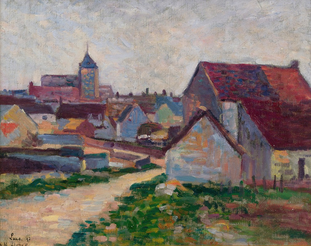 Le village de Conche-sur-Condoires (1897)