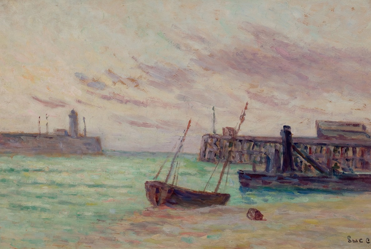 L'entrée du port