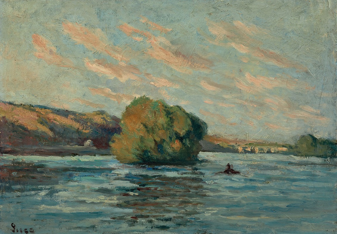 La Seine et l’île de Rolleboise (1939)