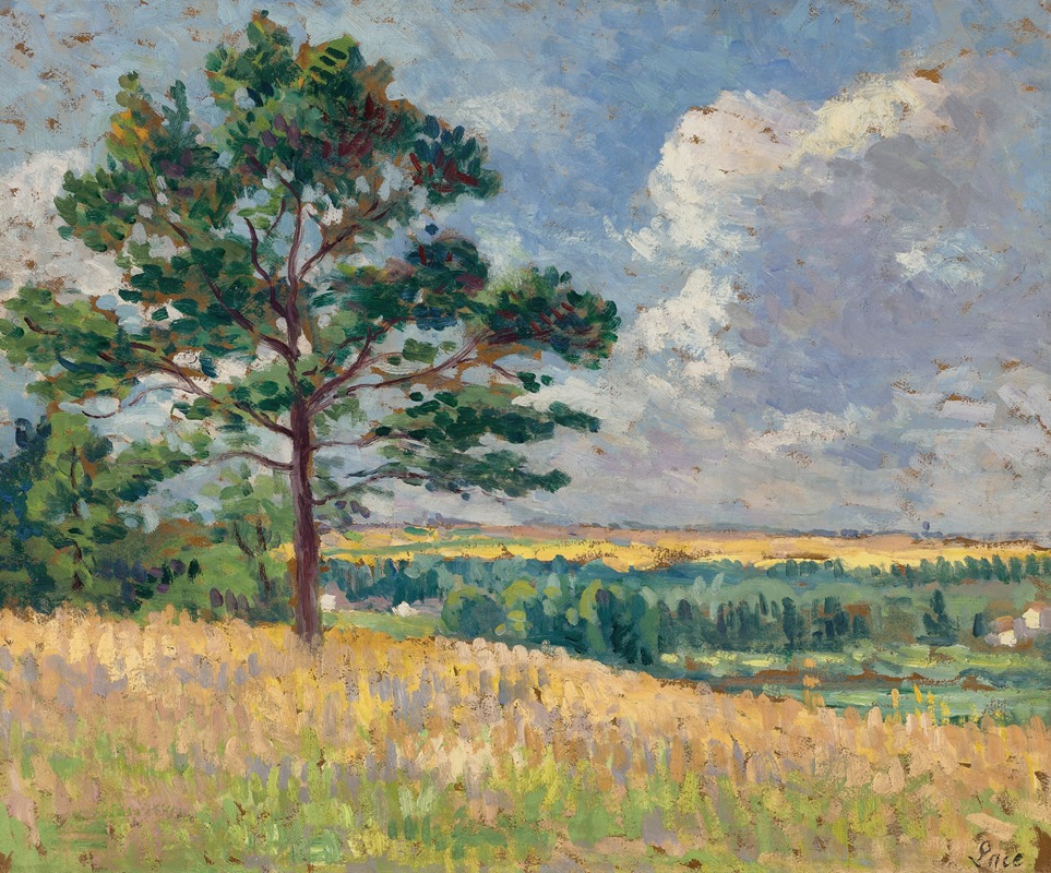 Paysage près de Méréville (vers 1905)