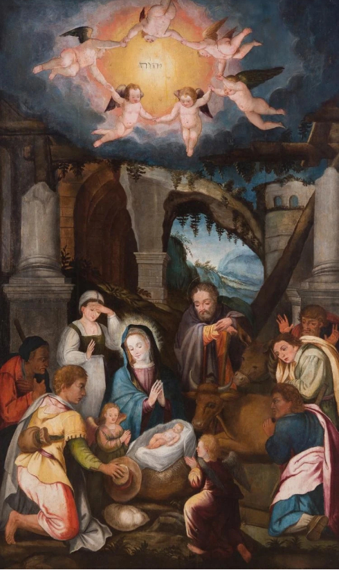 L'adoration des bergers