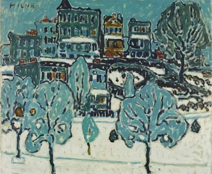 Grand Concourse, Bronx, vers 1914 - 1915