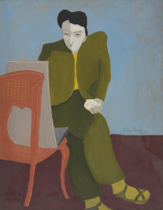 Studious Sketcher, 1944-45