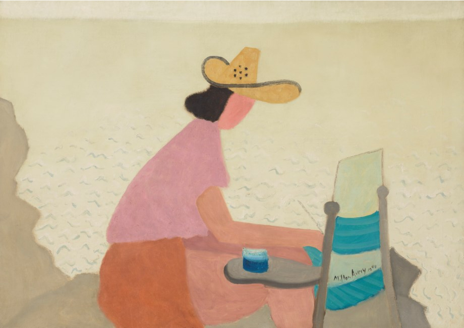 Femme au bord de la mer, 1944