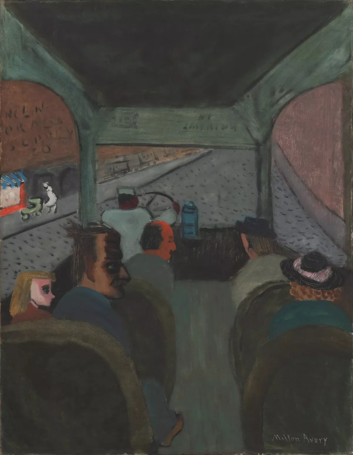 Promenade en bus, 1941