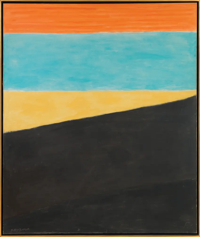 Hangar à bateaux au bord de la mer, 1959