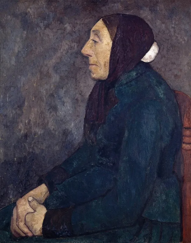 Vieille paysanne assise (1903)
