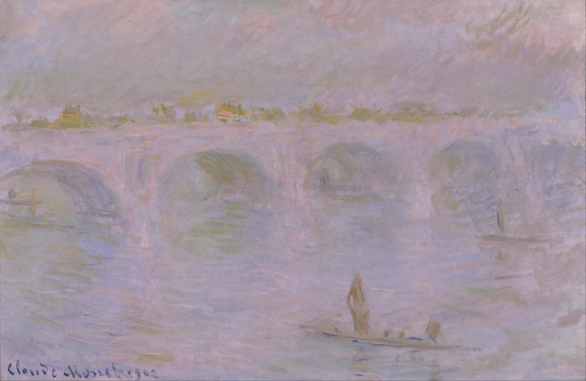 Pont de Waterloo à Londres (1902) 