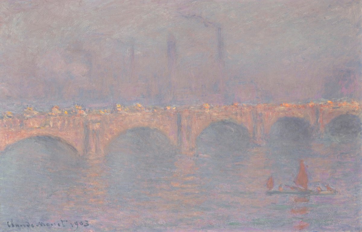 Waterloo Bridge, soleil voilé (1899-1903) 