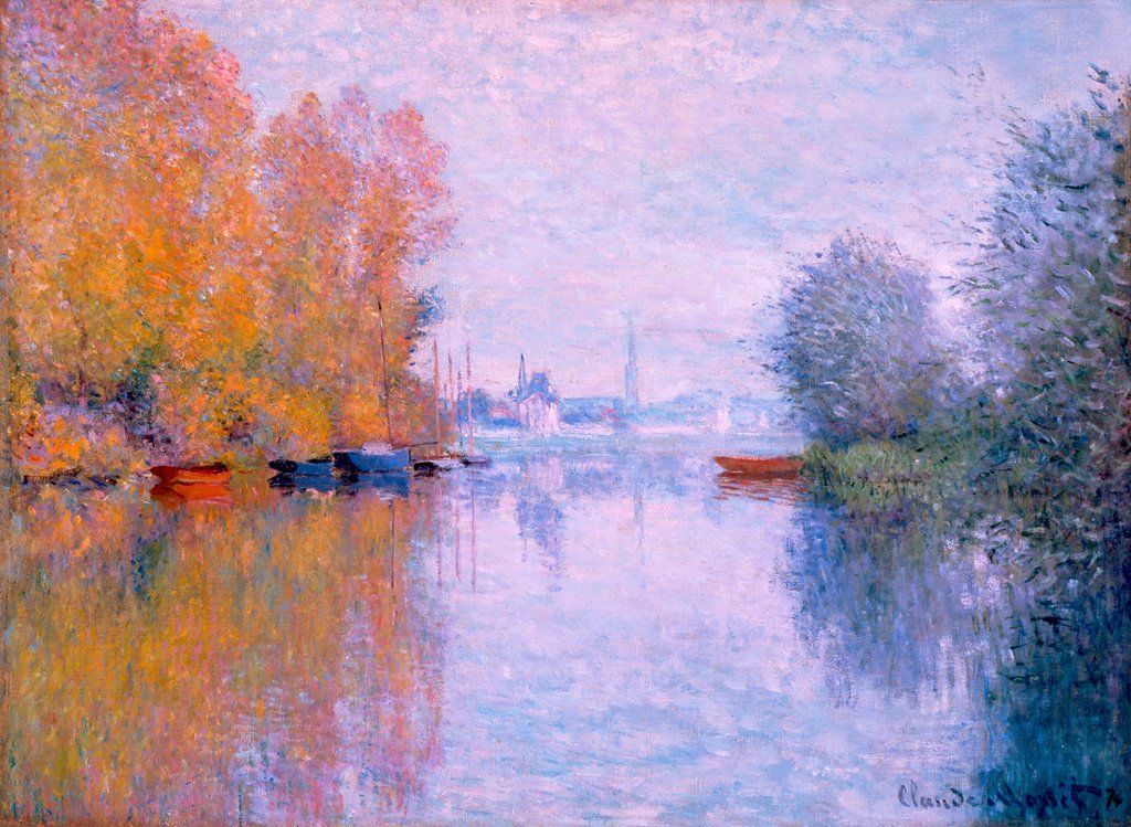 Automne sur la Seine, Argenteuil, 1873