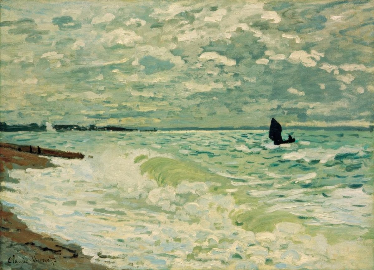 La mer à Sainte-Adresse, 1868
