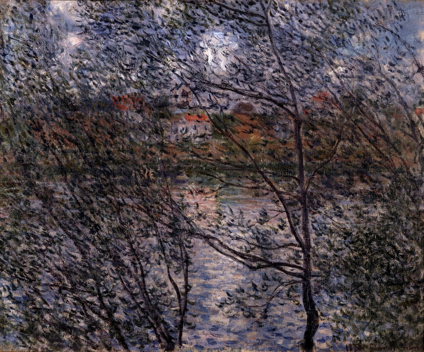 Le printemps à travers les branches