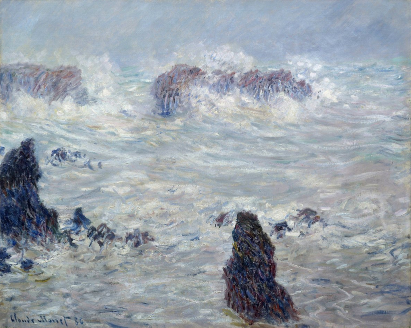 Tempête, côtes de Belle-Ile-en-Mer
