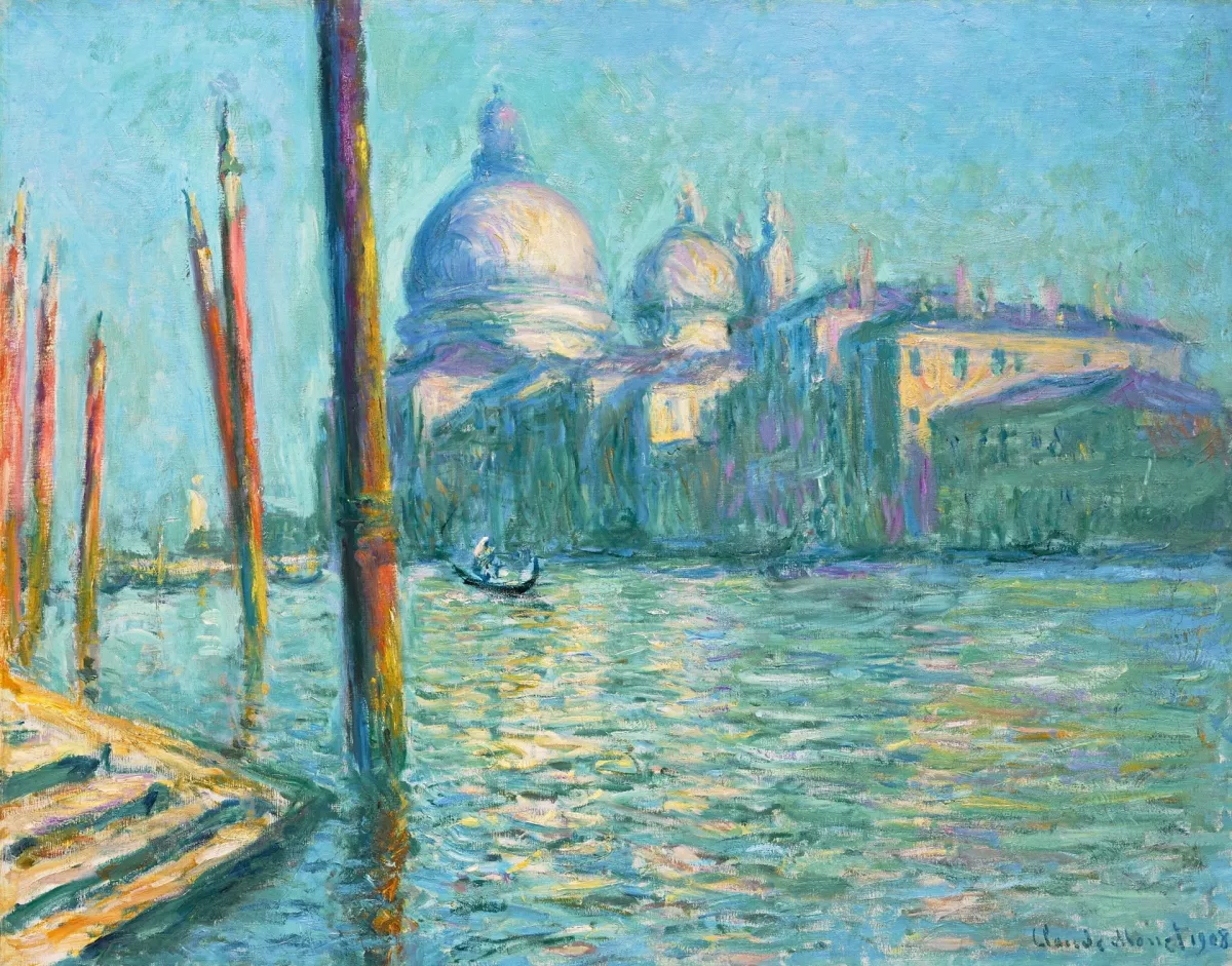 Le Grand Canal et Santa Maria della Salute, 1908