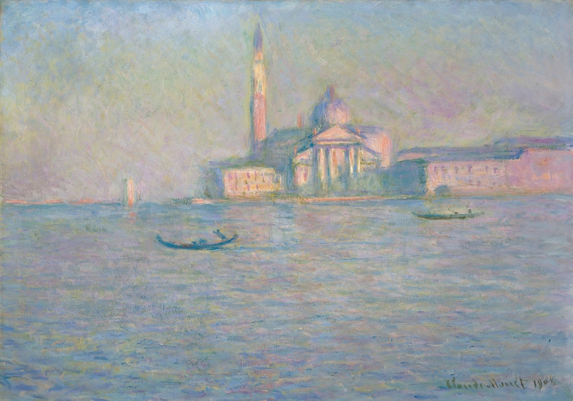 L'église San Giorgio Maggiore, Venise (1908)