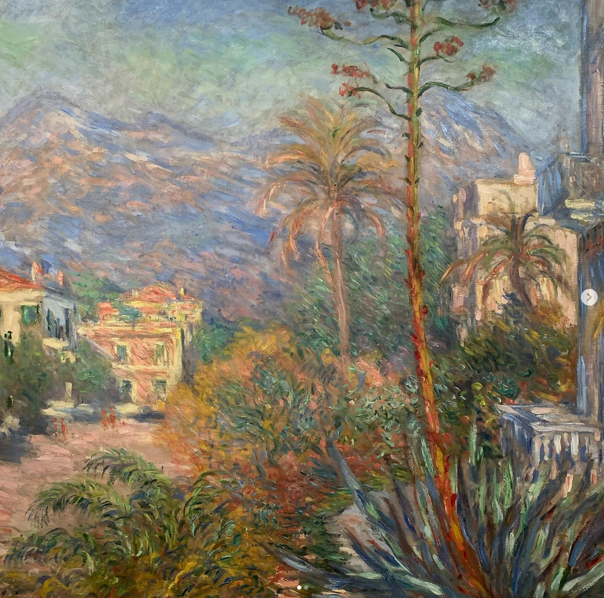 Les Villas à Bordighera, 1884
