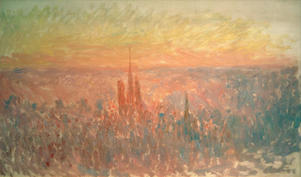 Vue générale de Rouen, 1892