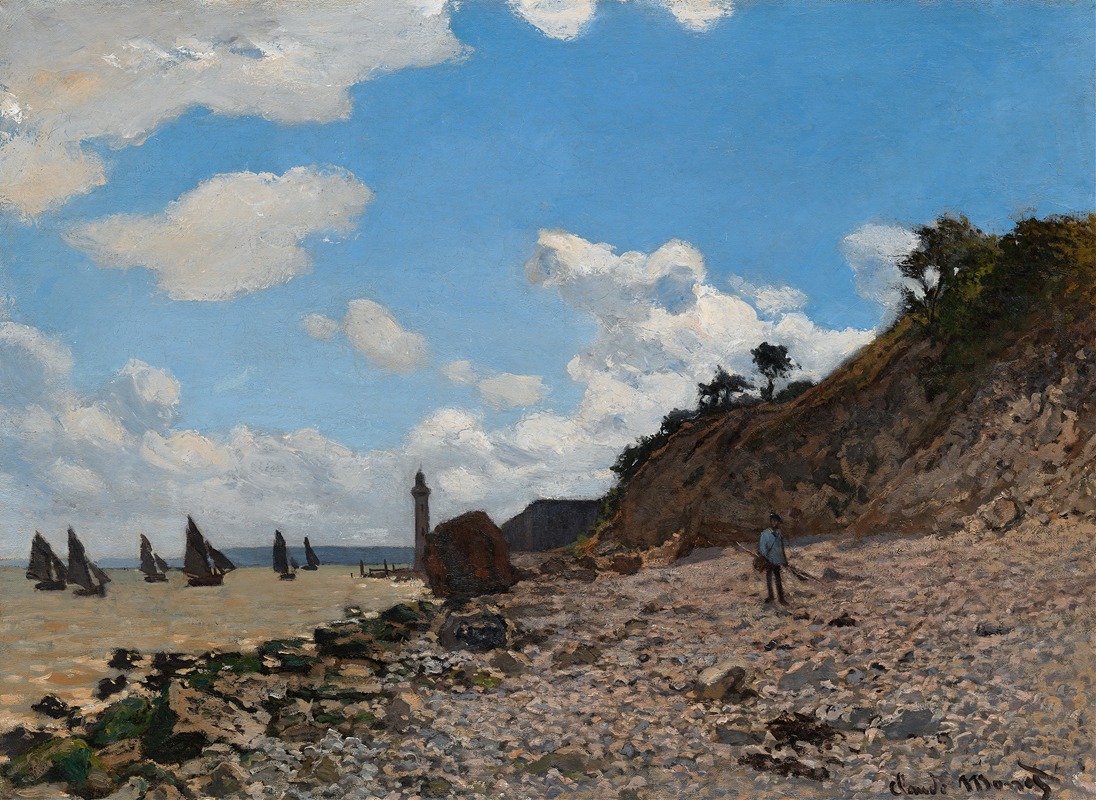 La plage d'Honfleur (1864-1866)
