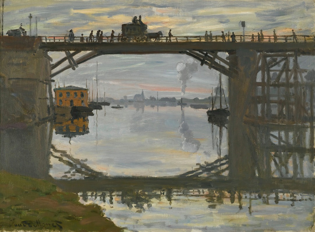 Le Pont De Bois (1872) 
