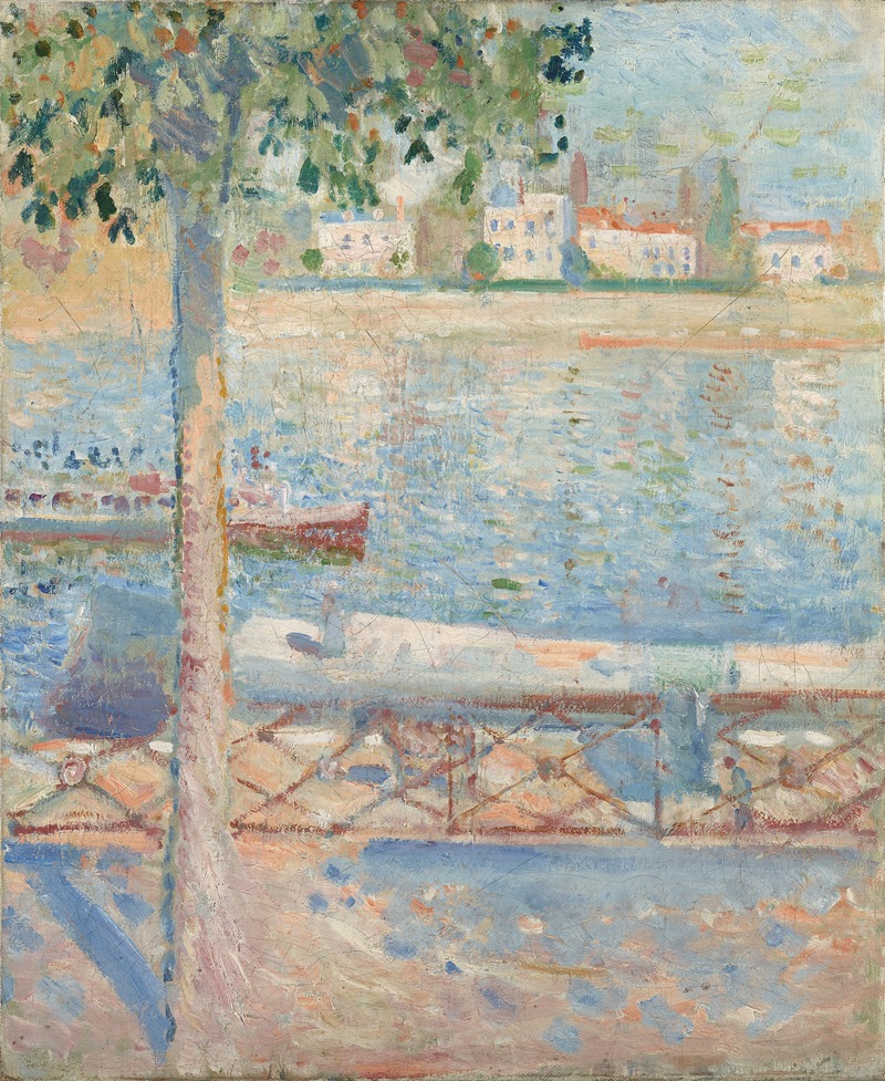 La Seine à Saint-Cloud, 1890