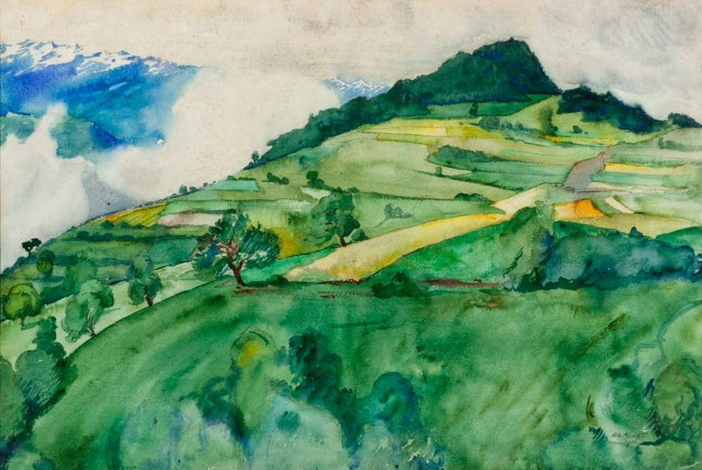 Le Châtelard vu de l'est