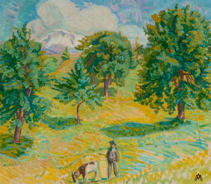 Le berger et sa chèvre