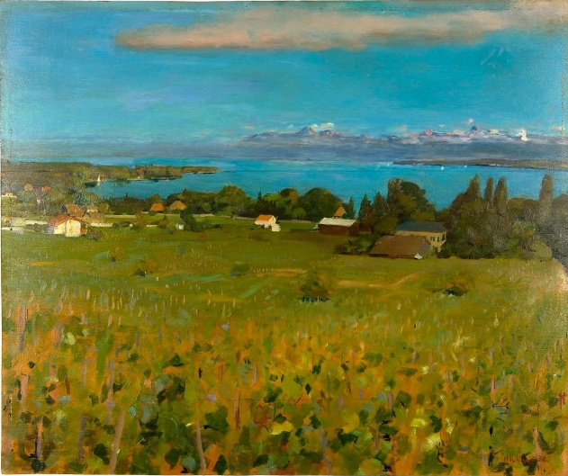 Lac Léman près de Nyon, 1932 