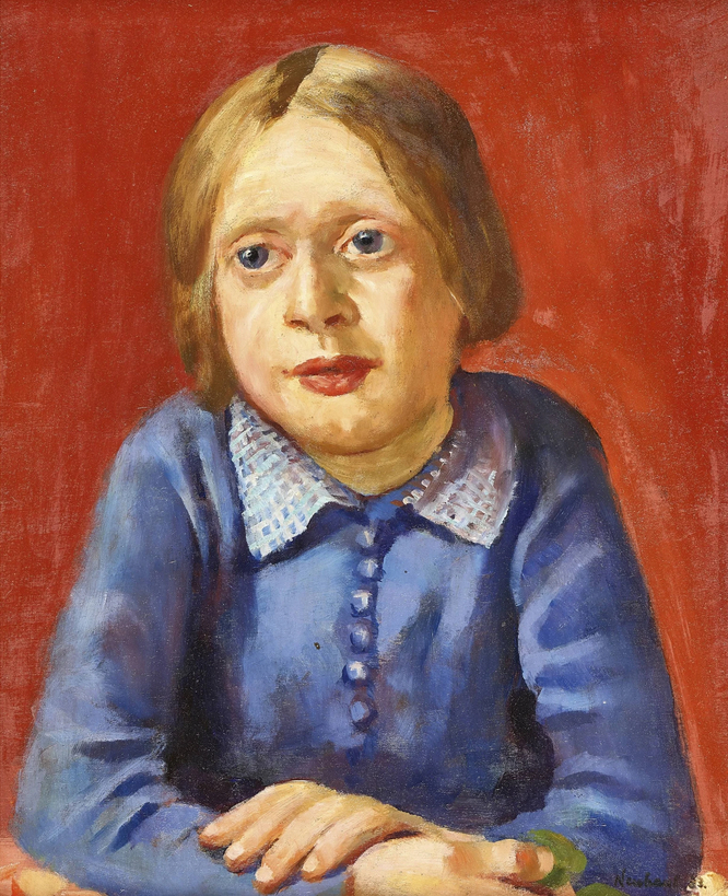 Portrait d'enfant, Elisabeth Flück, 1933