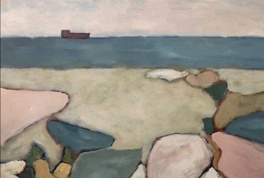 Au bord de la mer, 1955