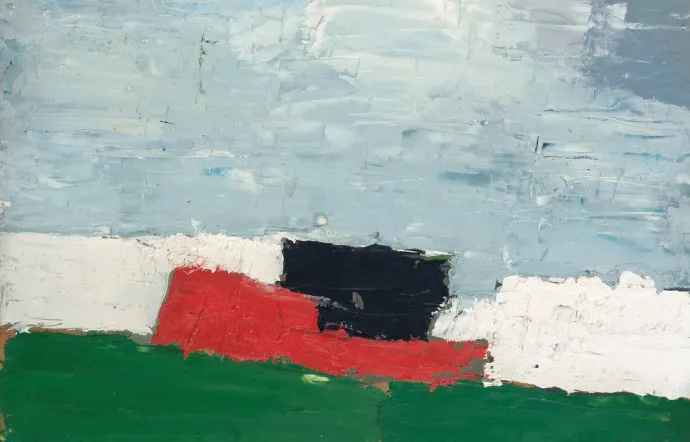 Paysage (peint sur le motif), 1952