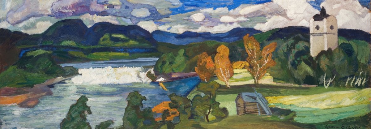  Vue de Ragunda, Jämtland (1928)