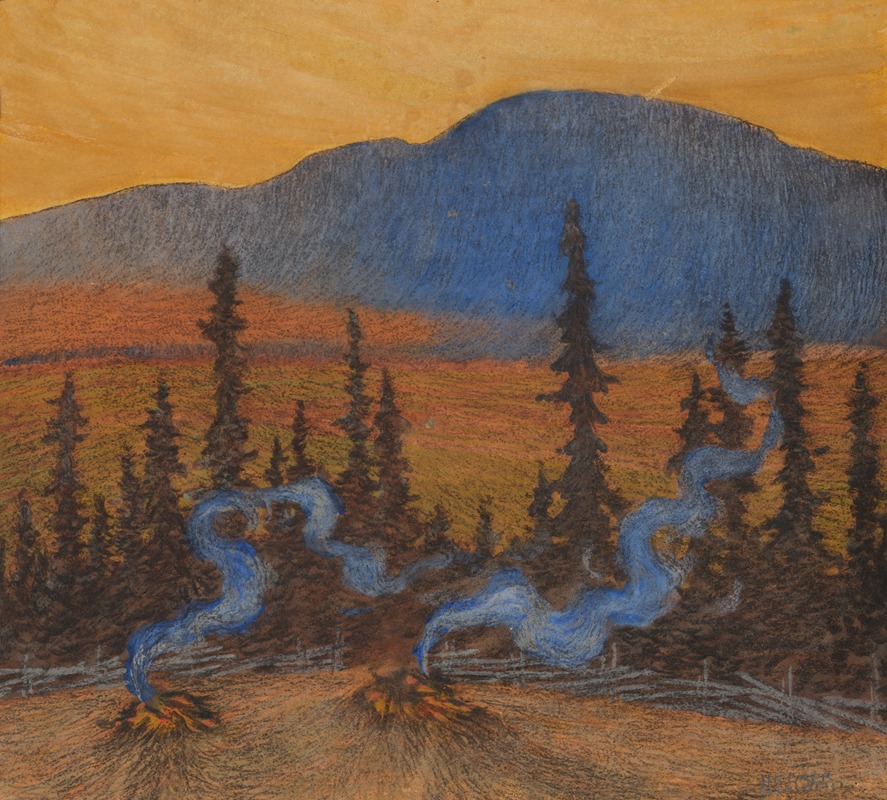 L'automne à Indalsliden (1889)