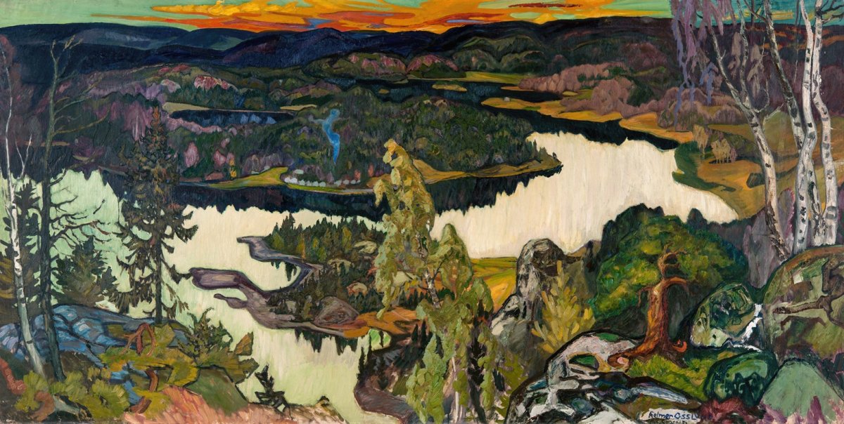 Soirée d'automne, Nordingrå (1924)
