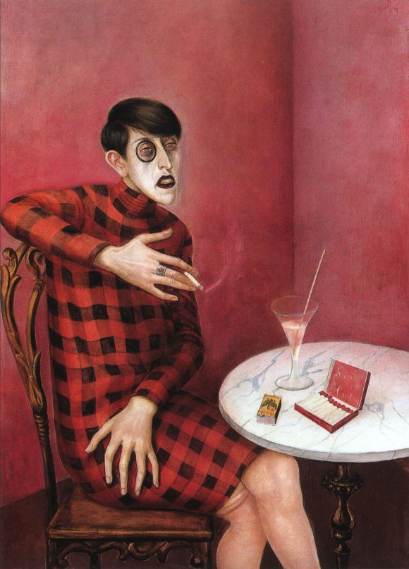 Portrait de la journaliste Sylvia Von Harden, 1926