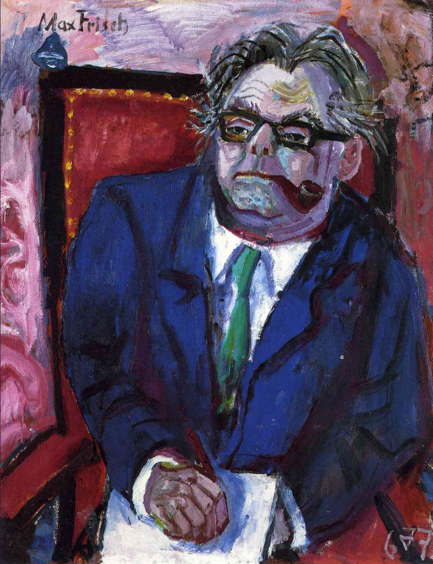 Portrait de l'écrivain Max Frisch, 1967