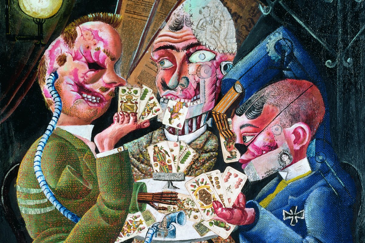 The Skat Players, 1920