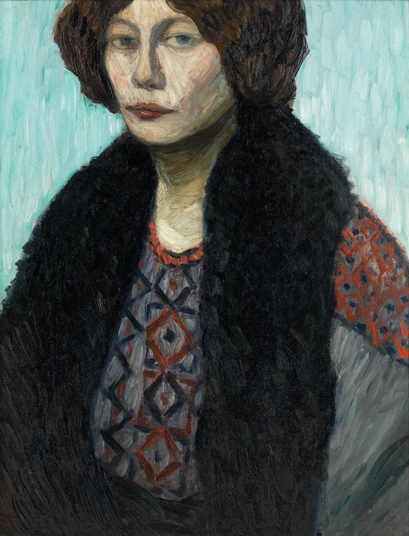 Portrait de Louise Modersohn-Breling (1912)
