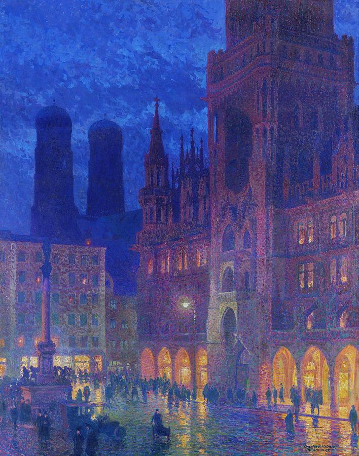 Munich, Marienplatz (1907)