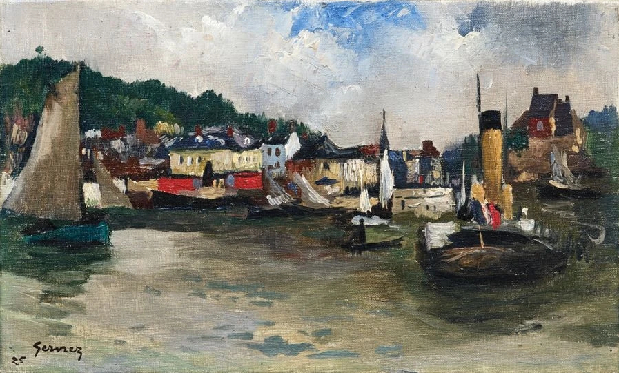  Port de Honfleur, 1925 