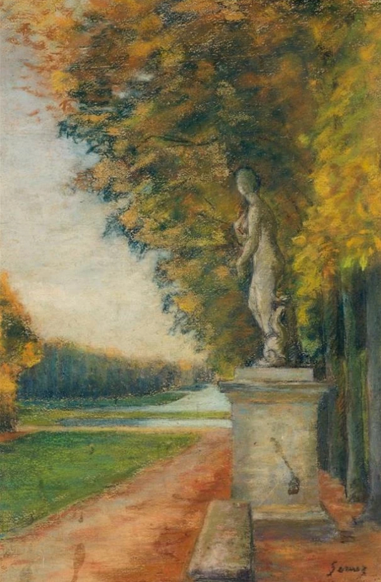Statue dans le parc de Versailles
