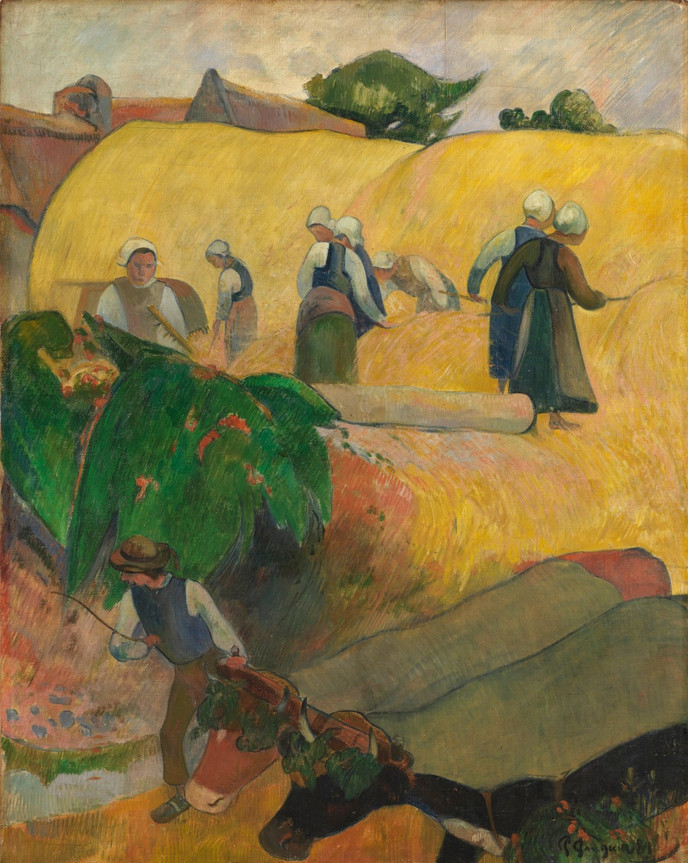 Les meules de foin, 1889