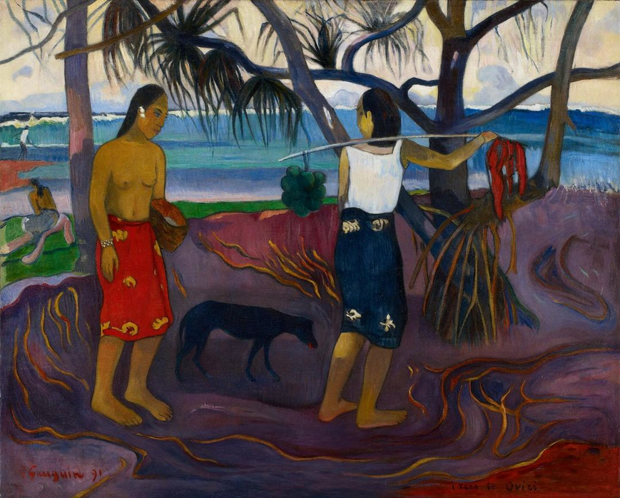 I Raro Te Oviri (Under the Pandanus) ​1891