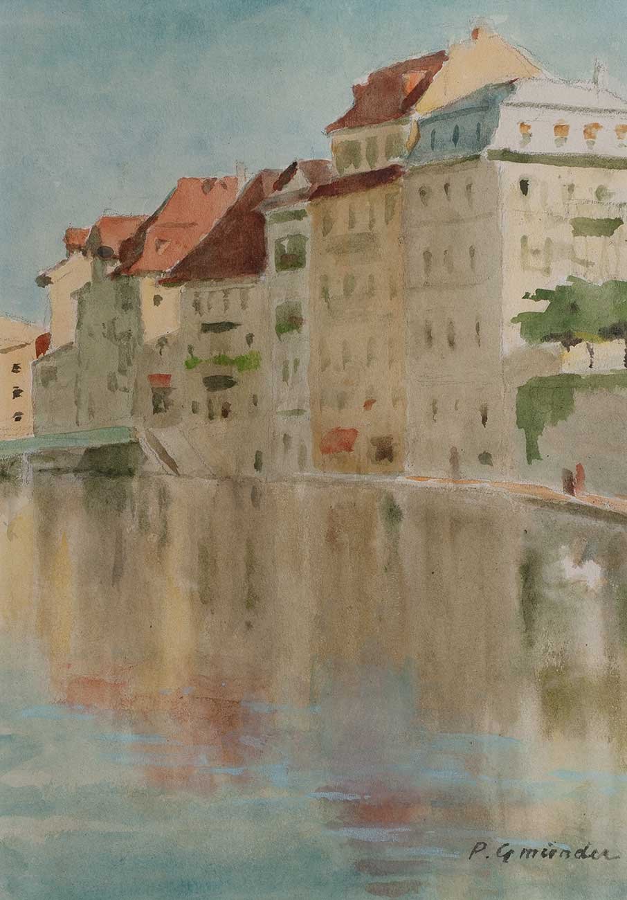 Sur le quai de l'Aare