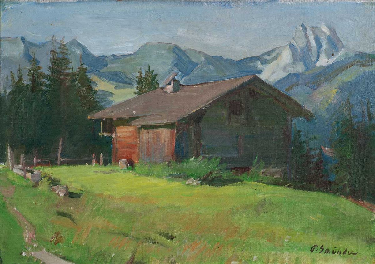 Schönried Hüttli, 1946