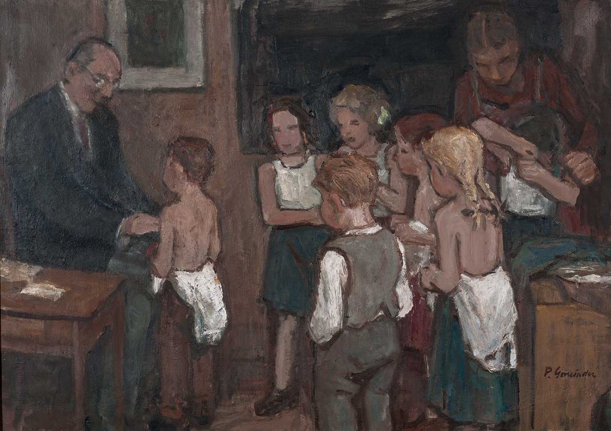 La visite médicale, 1940
