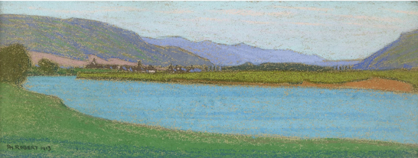 La Thièle et le Landeron, 1913