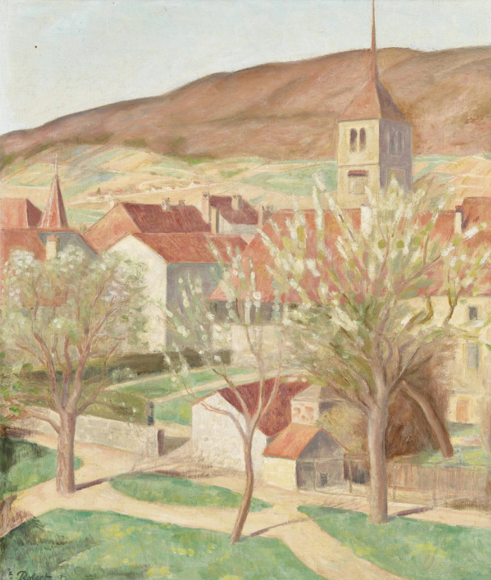 Village au printemps, 1932