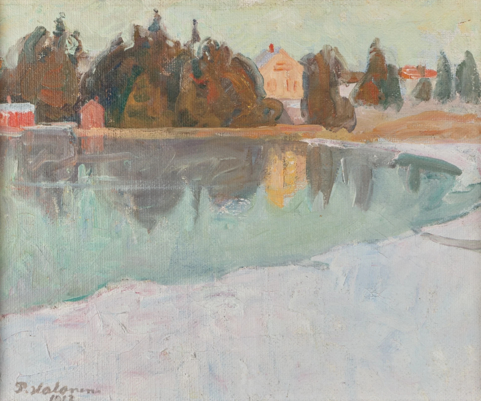 Lac Tuusula, vue depuis Halosenniemi